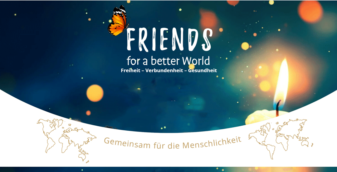 Titelbild der Online Veranstaltung FRIENDS for a better world