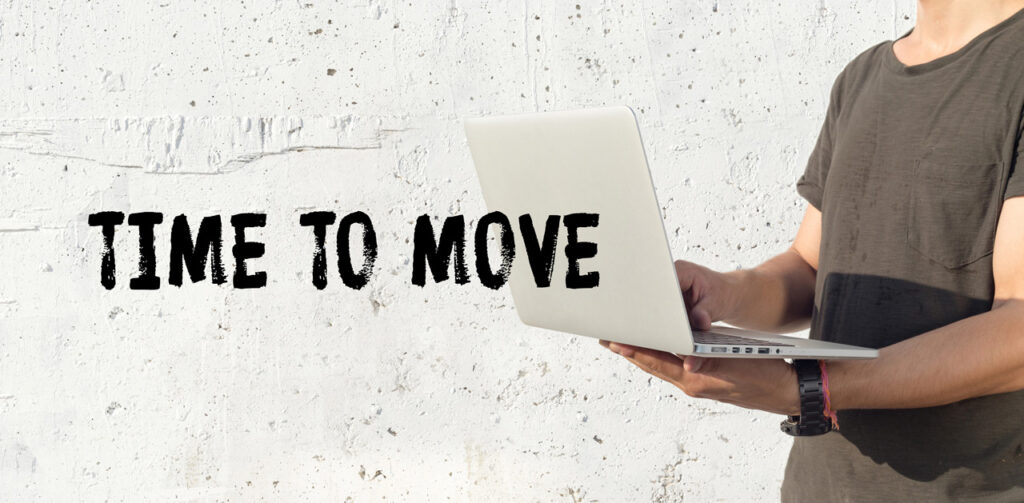 neuorientierung time to move garagestock